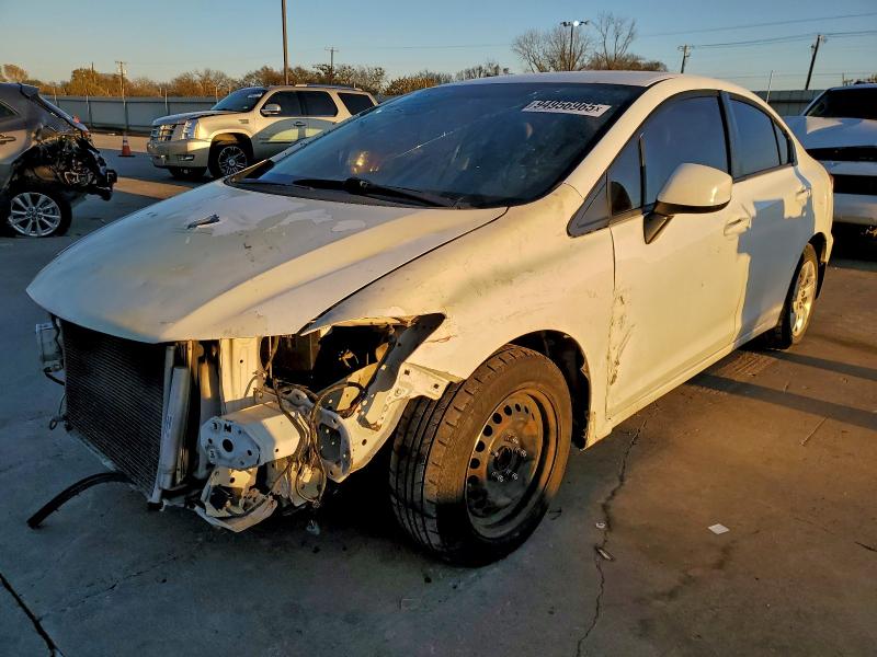 HONDA CIVIC LX 2013 with VIN 19XFB2F56DE082011 - Photo from auction