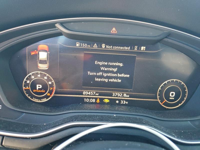 Photo 9 from auction – 2017 AUDI A4 PREMIUM with VIN WAUENAF47HN016909