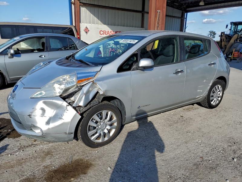 NISSAN LEAF S 2015 with VIN 1N4AZ0CP2FC311333 - Photo from auction