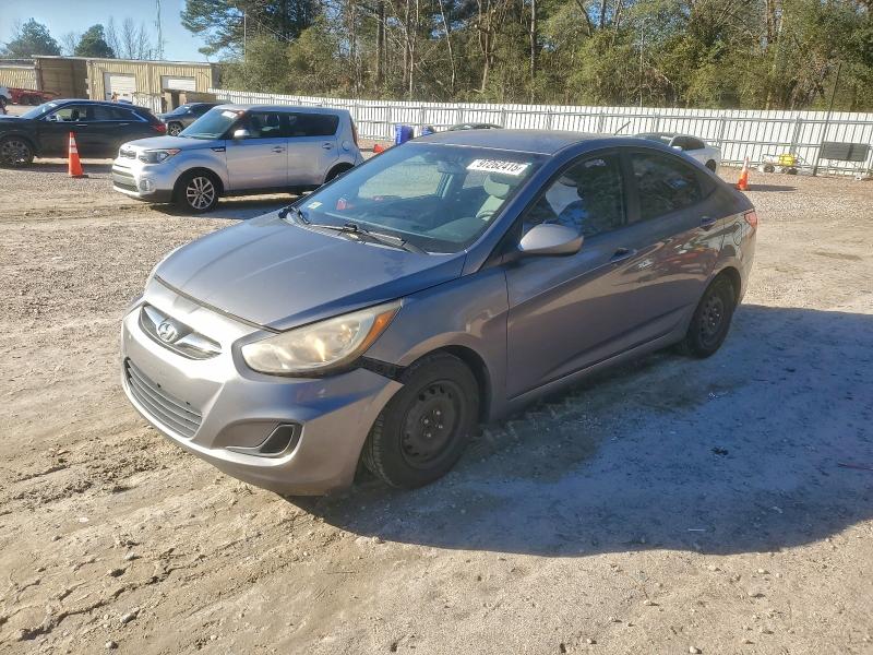 HYUNDAI ACCENT GLS 2013 with VIN KMHCT4AE1DU489752 - Photo from auction
