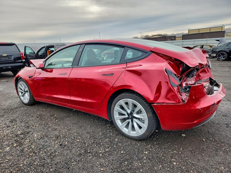 Photo 2 from auction – 2022 TESLA MODEL 3 with VIN 5YJ3E1EA7NF186831