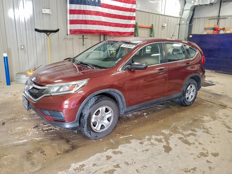 HONDA CR-V LX 2015 with VIN 3CZRM3H32FG716246 - Photo from auction