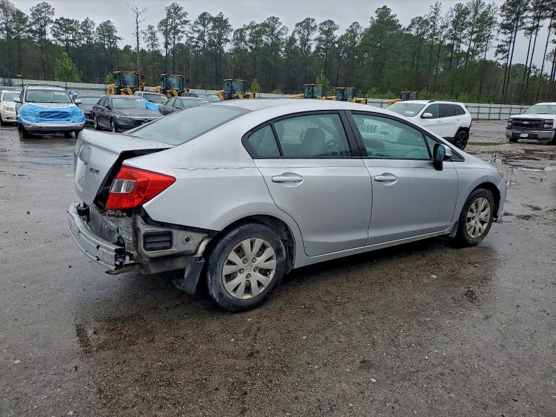 Photo 3 from auction – 2012 HONDA CIVIC LX with VIN 2HGFB2F50CH305678