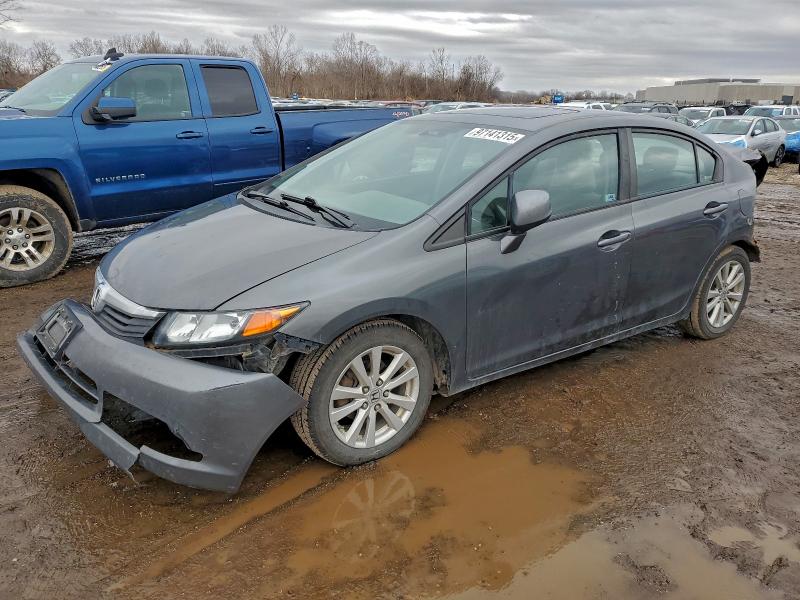 HONDA CIVIC 2012 with VIN 2HGFB2F86CH611164 - Photo from auction