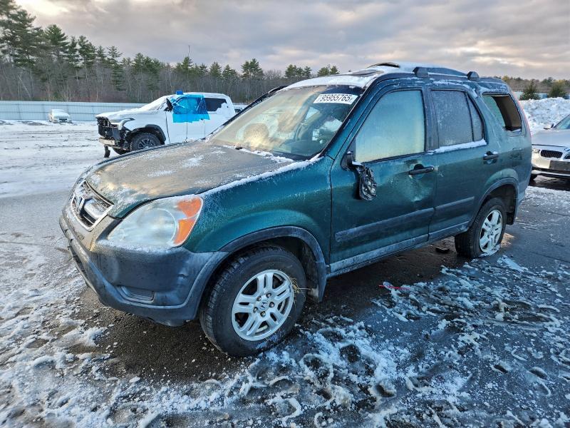 HONDA CR-V EX 2002 with VIN JHLRD78852C050914 - Photo from auction