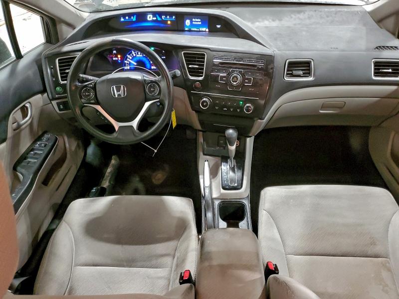 Photo 8 from auction – 2013 HONDA CIVIC LX with VIN 19XFB2F56DE081490