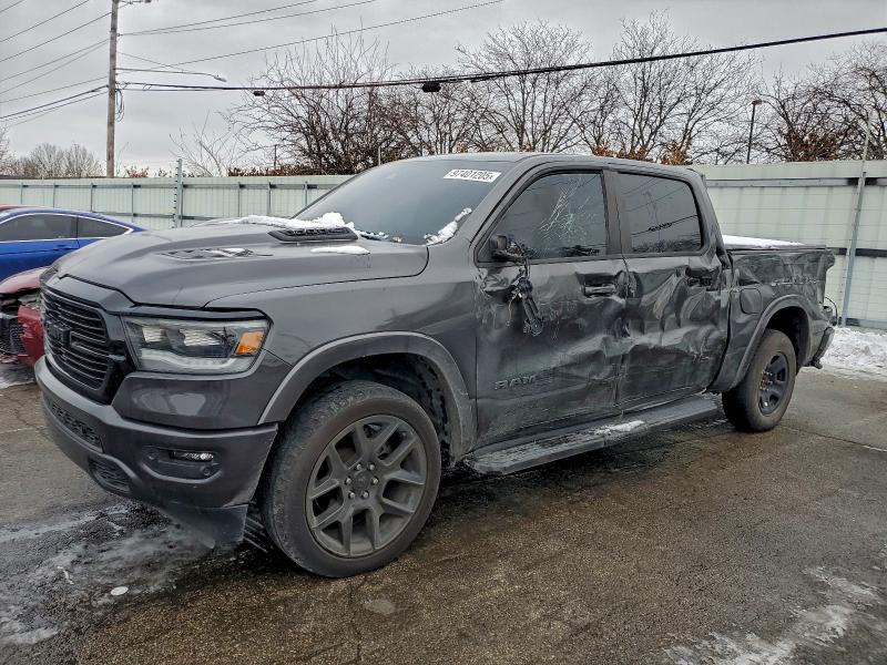 RAM 1500 LARAM 2021 with VIN 1C6SRFJT5MN569484 - Photo from auction