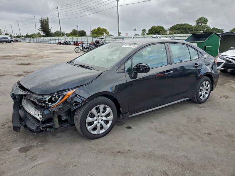 TOYOTA COROLLA LE 2021 with VIN 5YFEPMAEXMP176620 - Photo from auction