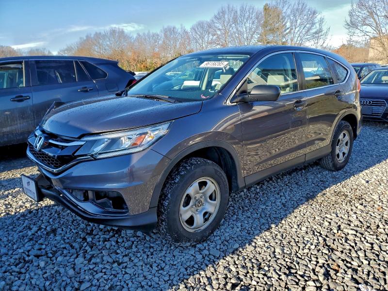 Photo 1 from auction – 2016 HONDA CR-V LX with VIN 5J6RM4H32GL133315