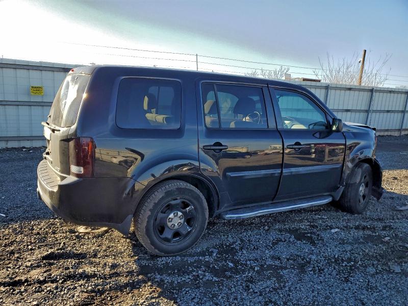 Photo 3 from auction – 2012 HONDA PILOT LX with VIN 5FNYF4H25CB083493