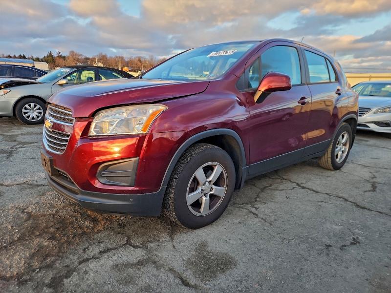CHEVROLET TRAX LS 2016 with VIN 3GNCJNSB5GL221149 - Photo from auction