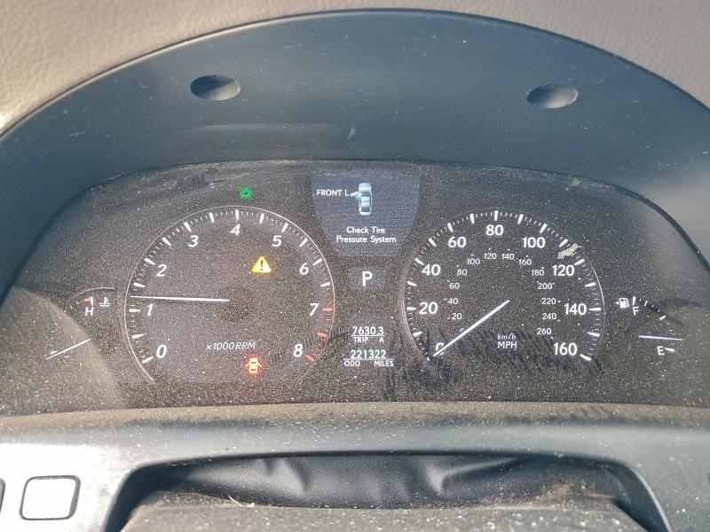 Photo 9 from auction – 2007 LEXUS LS 460 with VIN JTHBL46FX75041394