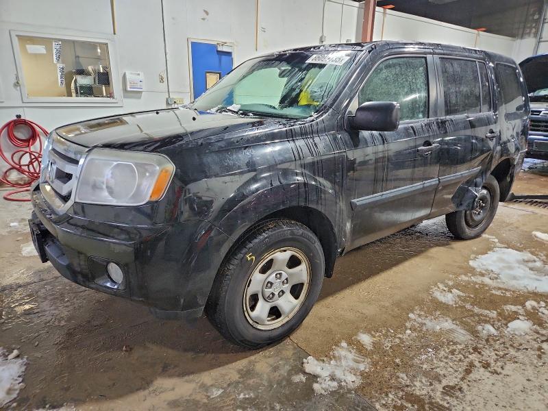 HONDA PILOT LX 2009 with VIN 5FNYF48239B043292 - Photo from auction