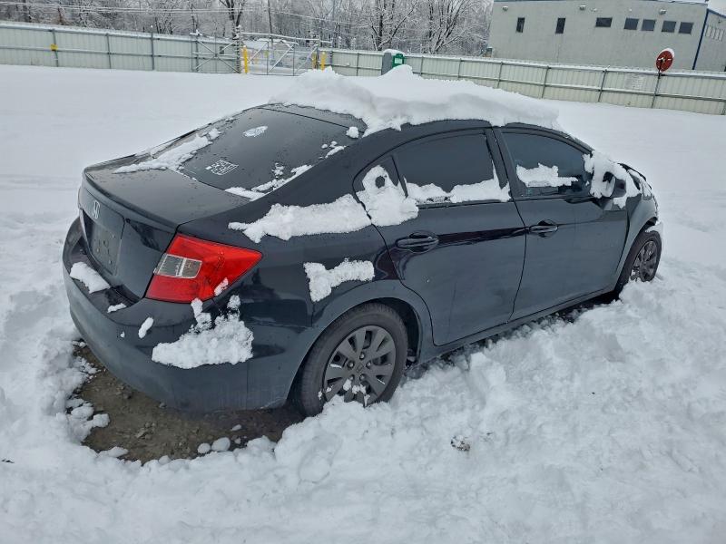 Photo 3 from auction – 2012 HONDA CIVIC LX with VIN 19XFB2F57CE048559