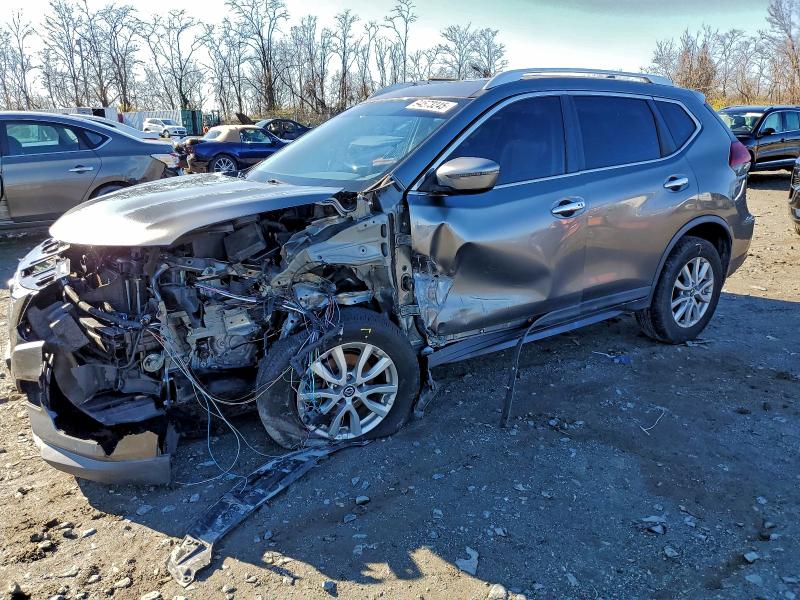 NISSAN ROGUE S 2018 with VIN KNMAT2MT1JP501161 - Photo from auction