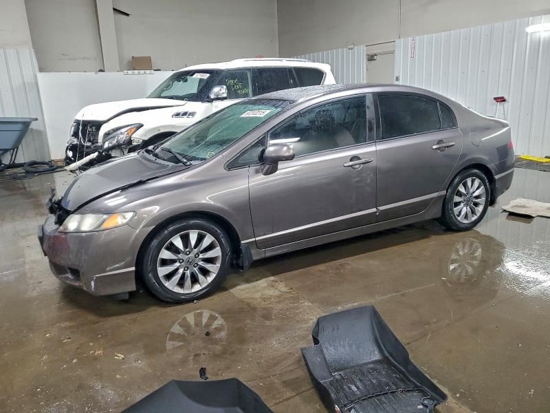 HONDA CIVIC EX 2009 with VIN 19XFA16889E010161 - Photo from auction