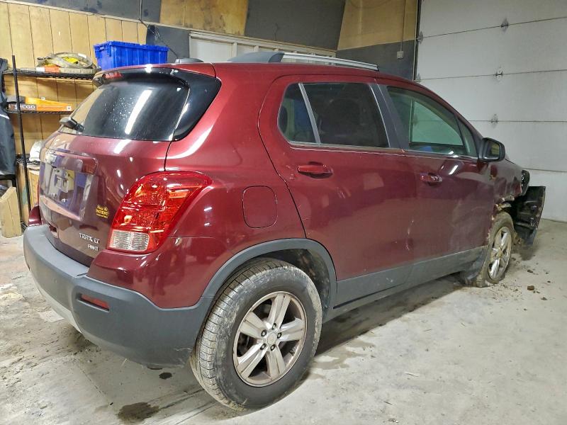Photo 3 from auction – 2016 CHEVROLET TRAX 1LT with VIN 3GNCJPSB1GL272112