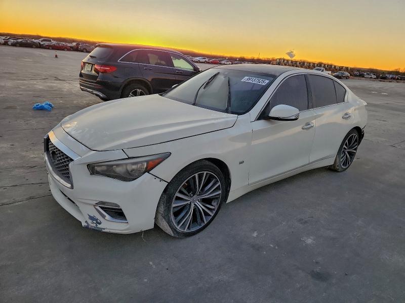 INFINITI Q50 PREMIU 2017 with VIN JN1EV7APXHM737757 - Photo from auction