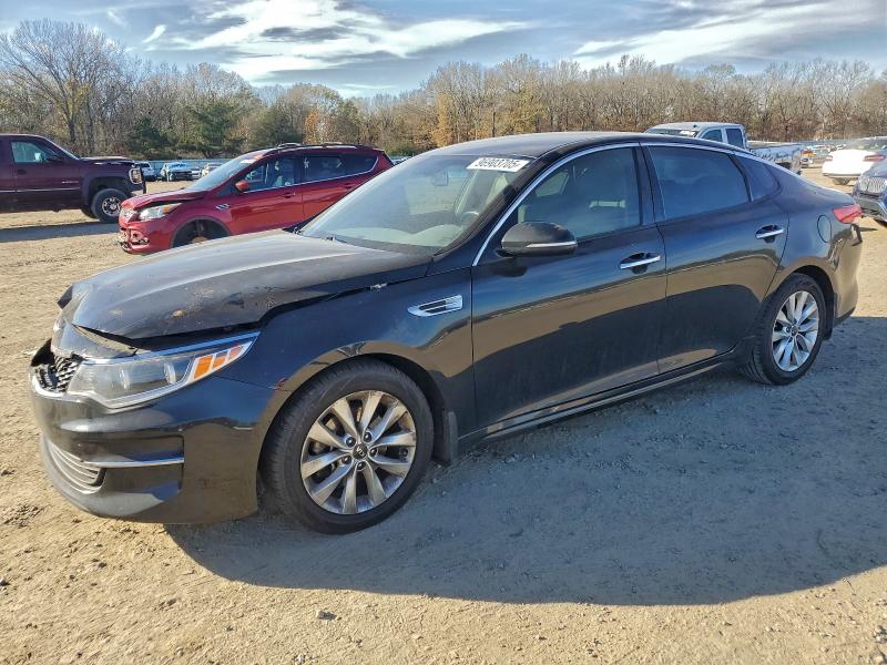 KIA OPTIMA EX 2017 with VIN 5XXGU4L34HG156441 - Photo from auction