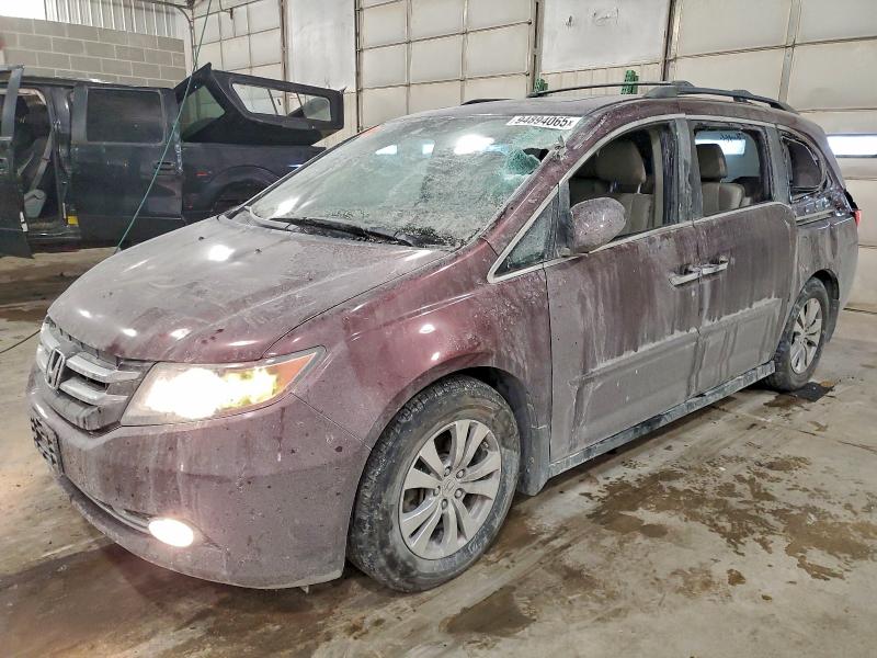 HONDA ODYSSEY EX 2015 with VIN 5FNRL5H64FB072382 - Photo from auction