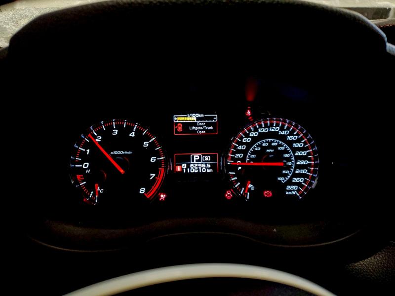Photo 9 from auction – 2018 SUBARU WRX PREMIU with VIN JF1VA1D61J8834634