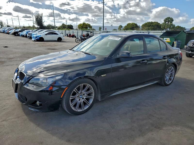 BMW 528 I 2010 with VIN WBANU5C54AC441545 - Photo from auction
