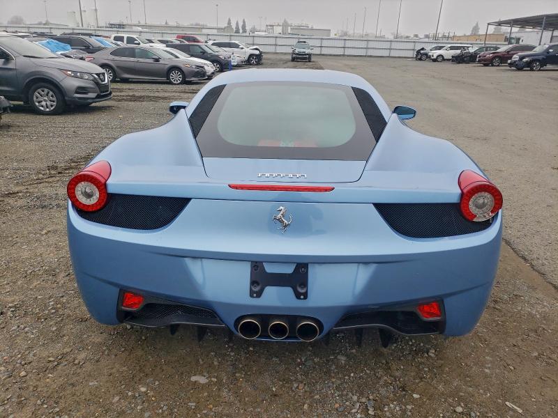Photo 6 from auction – 2012 FERRARI 458 ITALIA with VIN ZFF67NFA6C0182991