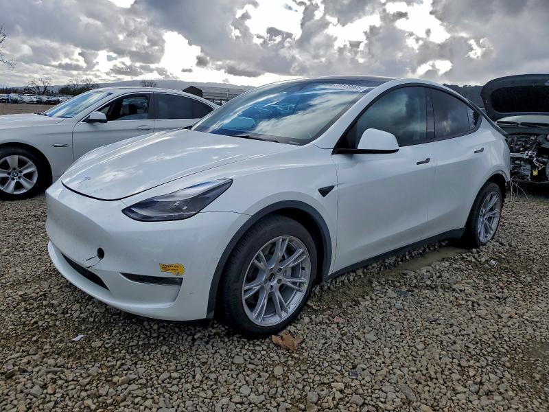 TESLA MODEL Y 2022 with VIN 7SAYGDEE1NF560793 - Photo from auction