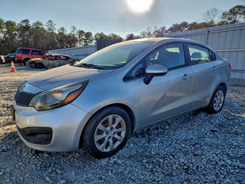 KIA RIO LX 2013 with VIN KNADM4A31D6305870 - Photo from auction