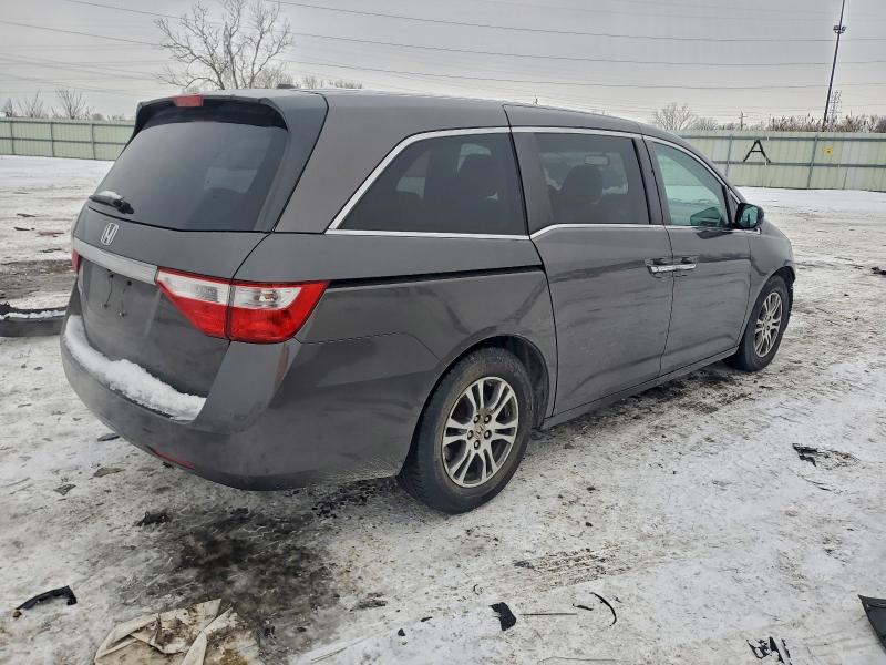 Photo 3 from auction – 2012 HONDA ODYSSEY EX with VIN 5FNRL5H67CB086191