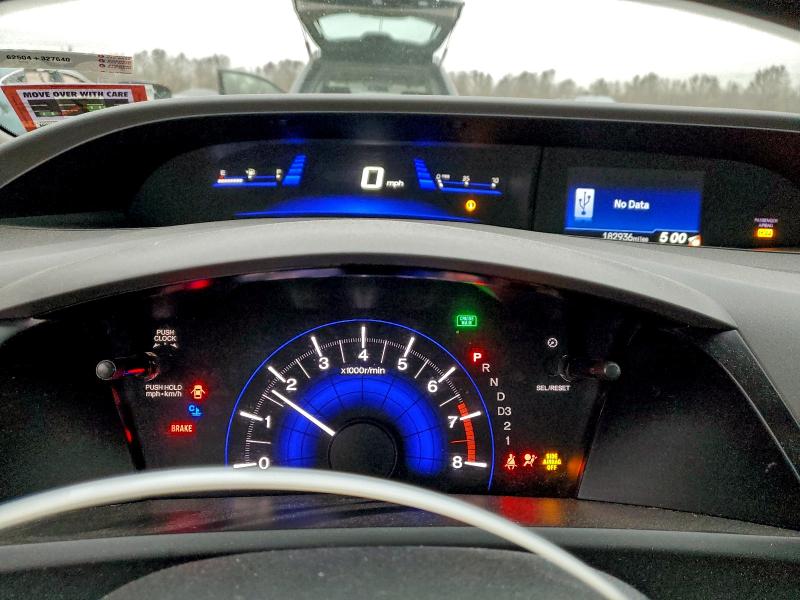 Photo 9 from auction – 2012 HONDA CIVIC LX with VIN 19XFB2F58CE373169