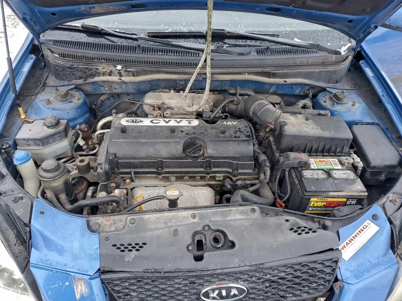 Photo 11 from auction – 2008 KIA RIO BASE with VIN KNADE123386412841