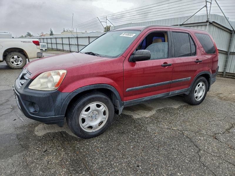 HONDA CR-V LX 2006 with VIN SHSRD68596U408188 - Photo from auction