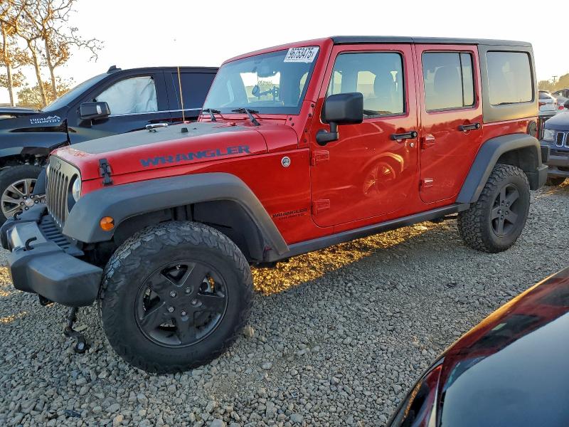 JEEP WRANGLER U 2017 with VIN 1C4BJWDG3HL693432 - Photo from auction
