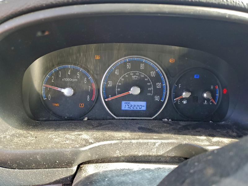Photo 9 from auction – 2009 HYUNDAI SANTA FE G with VIN 5NMSG13D79H317618