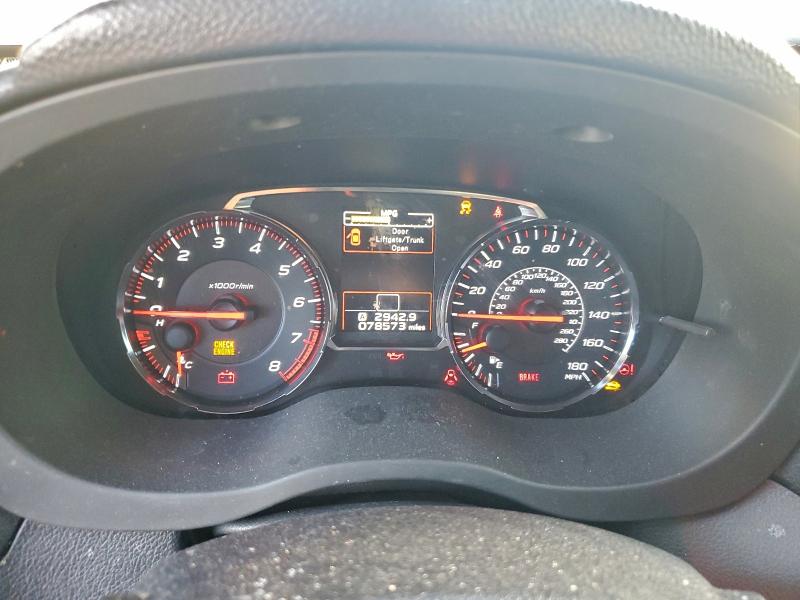 Photo 9 from auction – 2019 SUBARU WRX PREMIU with VIN JF1VA1C69K9805489