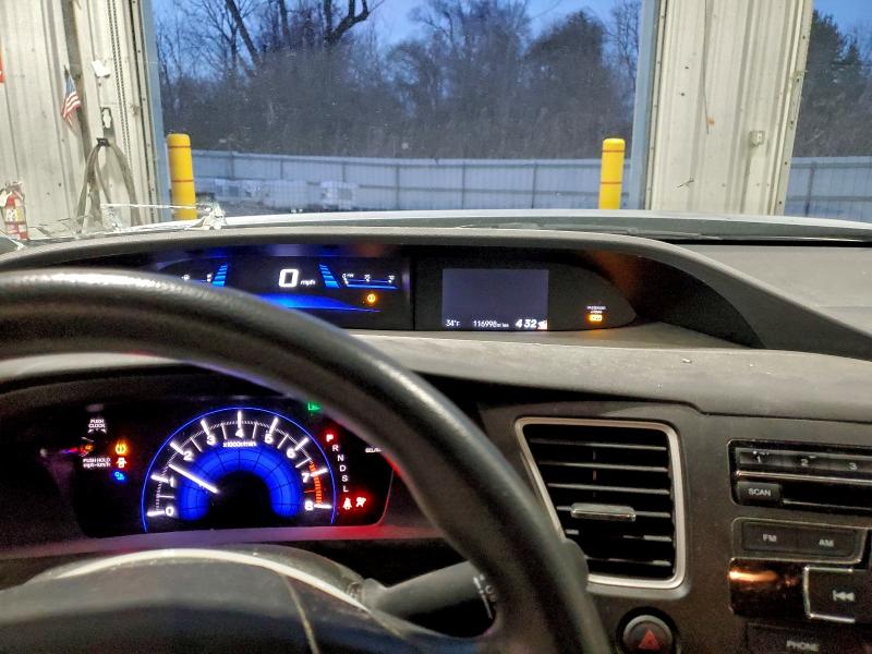 Photo 9 from auction – 2014 HONDA CIVIC LX with VIN 2HGFB2F55EH517494