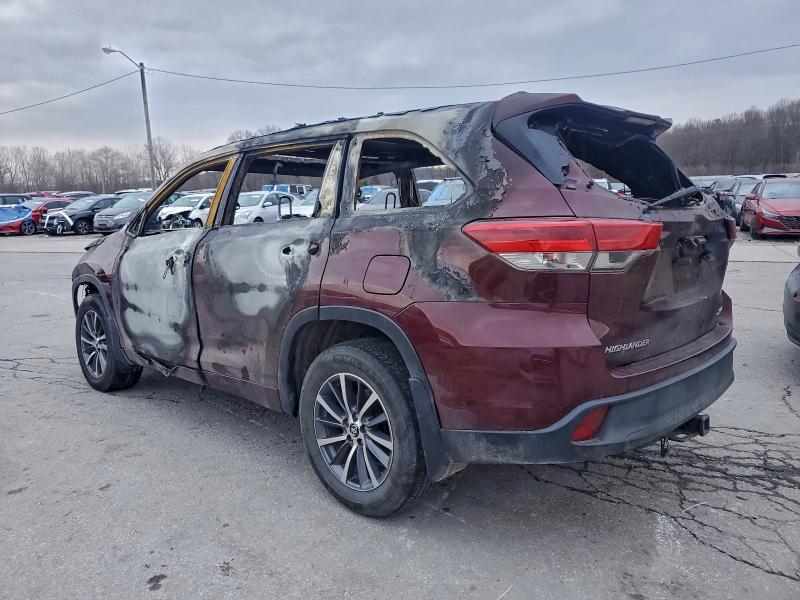 Photo 2 from auction – 2018 TOYOTA HIGHLANDER with VIN 5TDJZRFH4JS497371