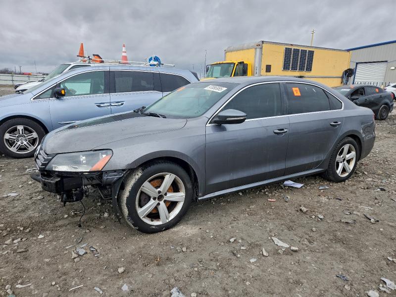 VOLKSWAGEN PASSAT 2012 with VIN 1VWBH7A32CC017465 - Photo from auction