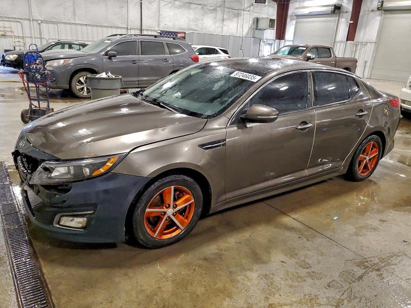 KIA OPTIMA 2014 with VIN 5XXGM4A79EG348083 - Photo from auction