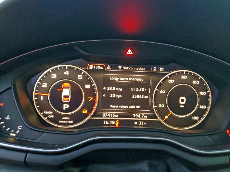 Photo 9 from auction – 2018 AUDI A5 PRESTIG with VIN WAUFNCF53JA032353