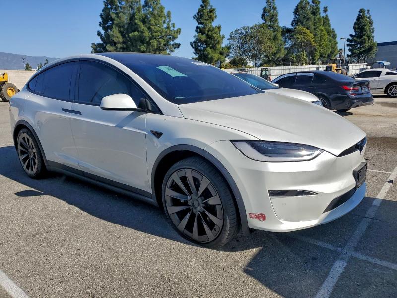 Photo 4 from auction – 2022 TESLA MODEL X with VIN 7SAXCBE55NF364500