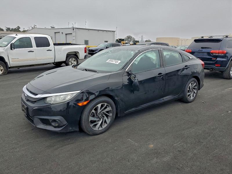 HONDA CIVIC EX 2016 with VIN 19XFC2F86GE226345 - Photo from auction