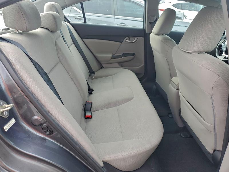 Photo 10 from auction – 2013 HONDA CIVIC LX with VIN 19XFB2F54DE077549
