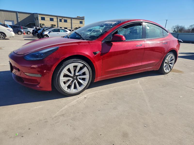 TESLA MODEL 3 2022 with VIN 5YJ3E1EA9NF145519 - Photo from auction