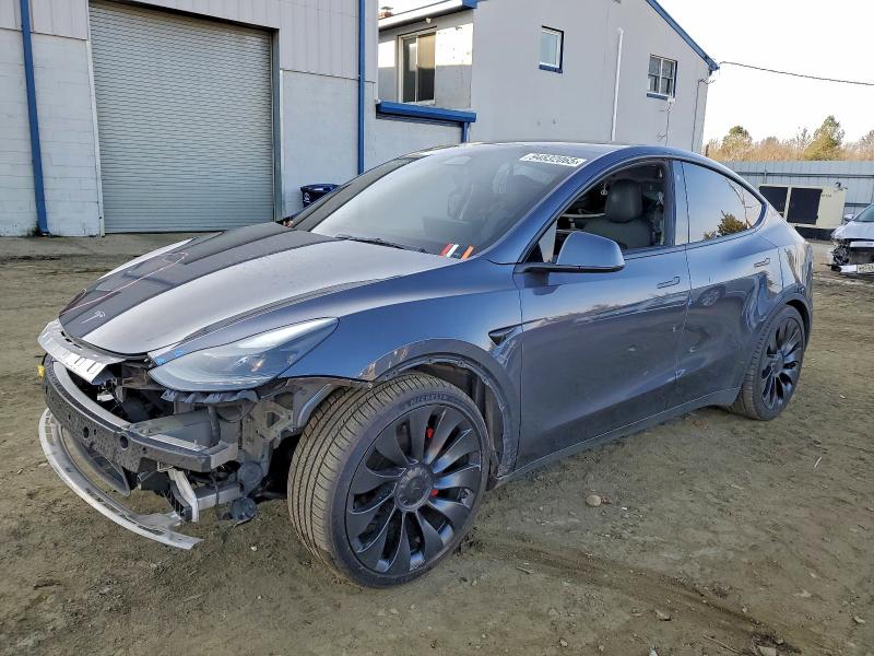 TESLA MODEL Y 2022 with VIN 7SAYGDEF6NF538846 - Photo from auction