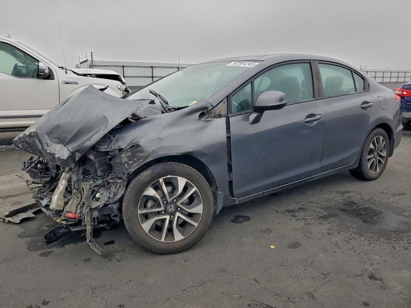 HONDA CIVIC EX 2013 with VIN 19XFB2F80DE280366 - Photo from auction