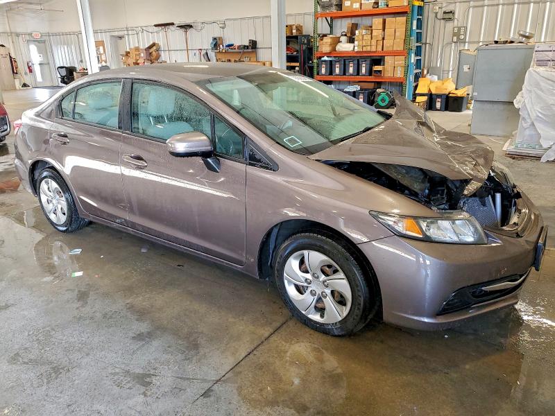 Photo 4 from auction – 2014 HONDA CIVIC LX with VIN 2HGFB2F57EH504438