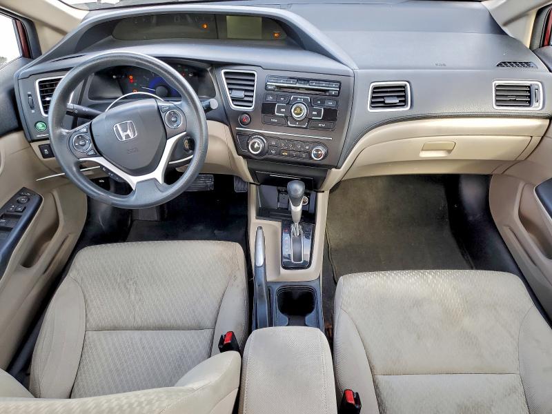 Photo 8 from auction – 2014 HONDA CIVIC LX with VIN 19XFB2F56EE085184