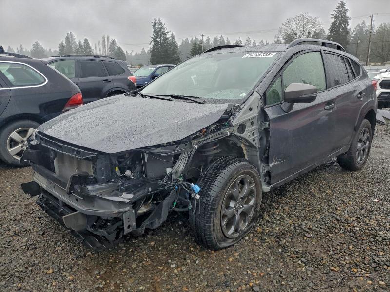 SUBARU CROSSTREK 2023 with VIN JF2GTHSC4PH270809 - Photo from auction